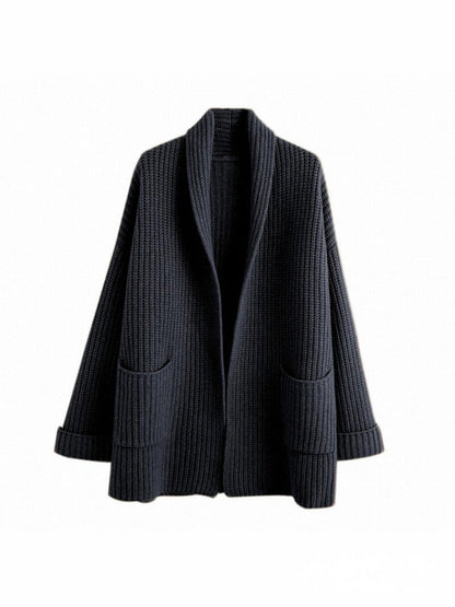 Women's Oversized Cardigan with Pockets