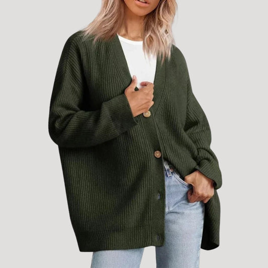 Women's Oversized Chunky Knit Cardigan Sweater