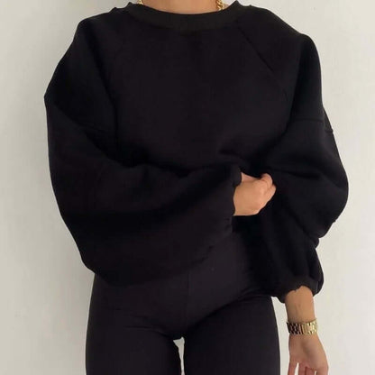 Women's Oversized Crew Neck Sweatshirt