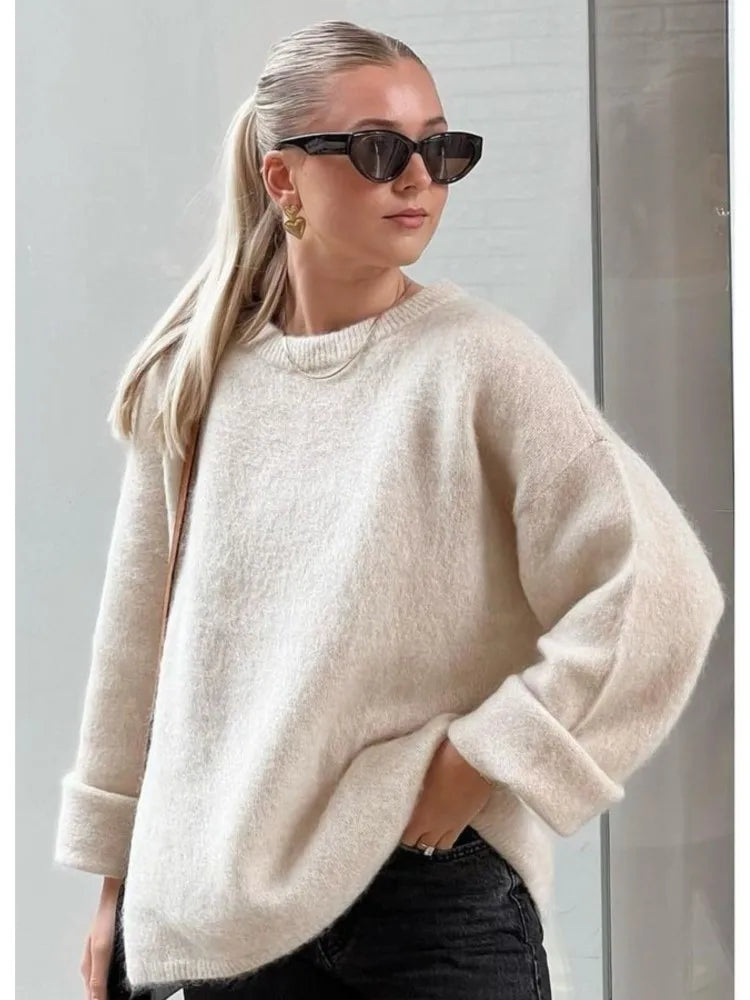 Women's Oversized Knitted Sweater