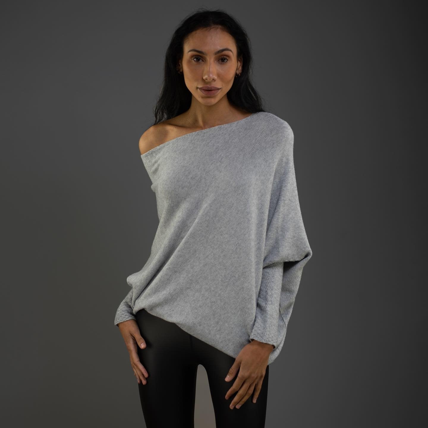 Women's Oversized Off Shoulder Sweater