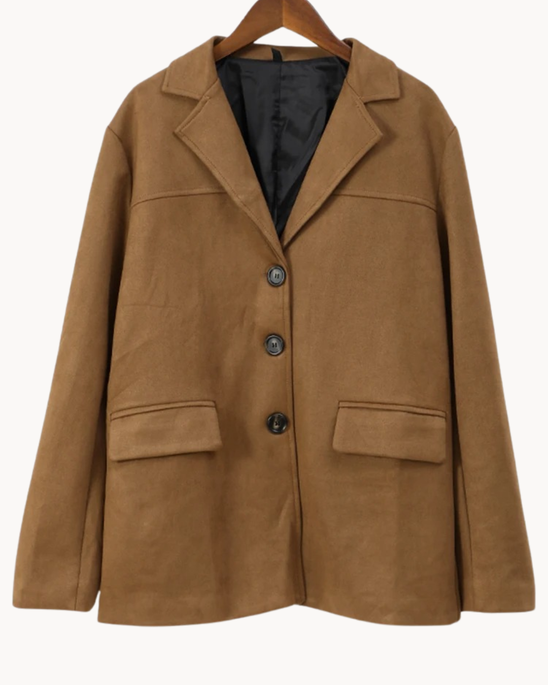 Women's Oversized Suede Blazer
