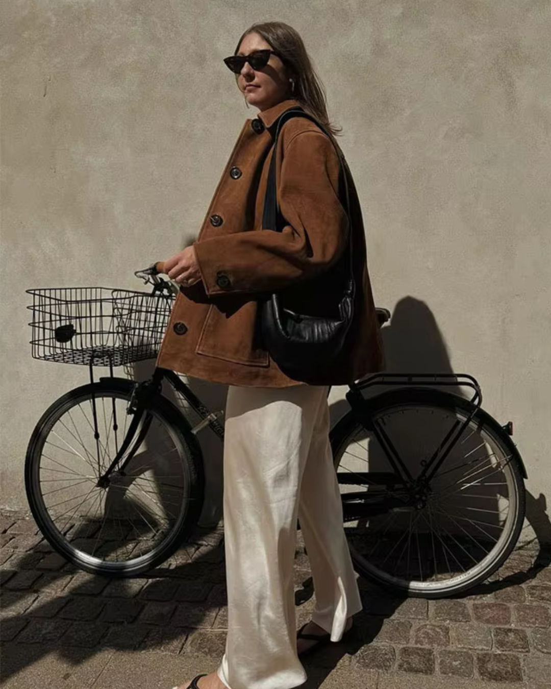 Women's Oversized Suede Blazer