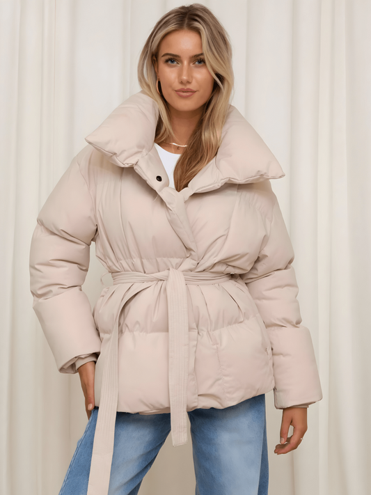 Women's Puffer Jacket Mid-Length Coat