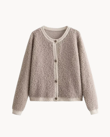 Women's Relaxed Fit Waist-Length Cardigan