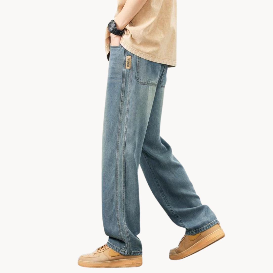 Women's Relaxed Straight Leg Summer Jeans