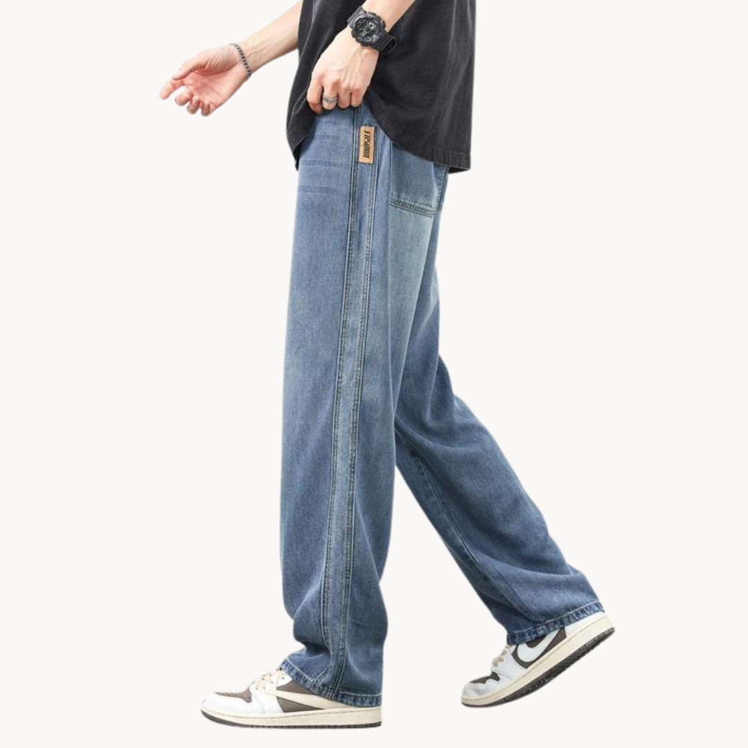 Women's Relaxed Straight Leg Summer Jeans