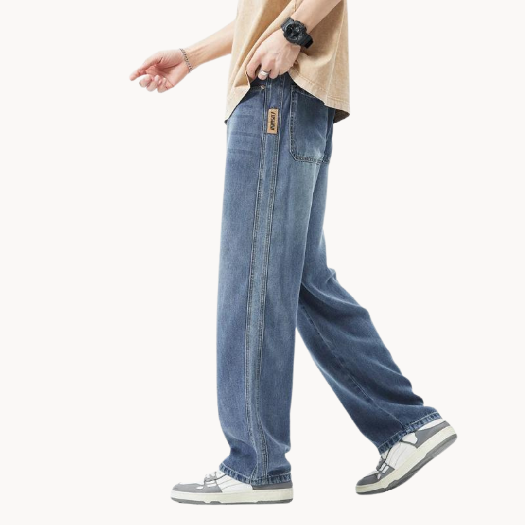 Women's Relaxed Straight Leg Summer Jeans