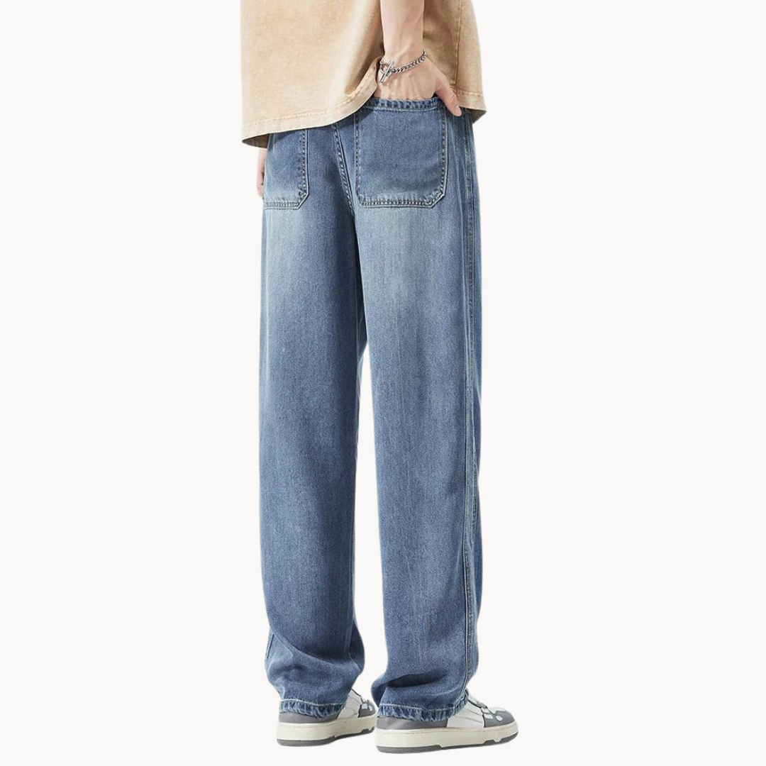 Women's Relaxed Straight Leg Summer Jeans