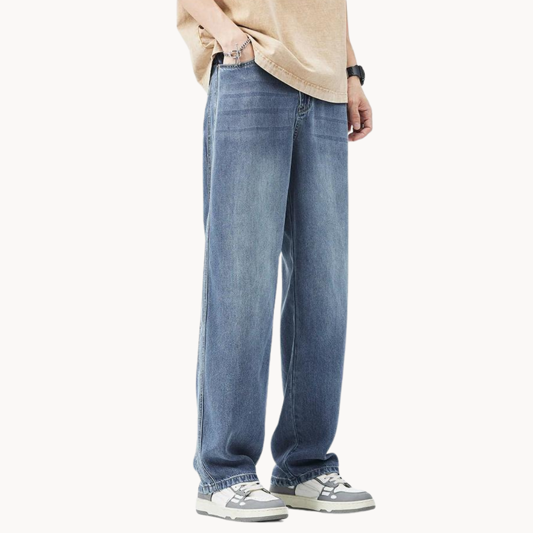 Women's Relaxed Straight Leg Summer Jeans