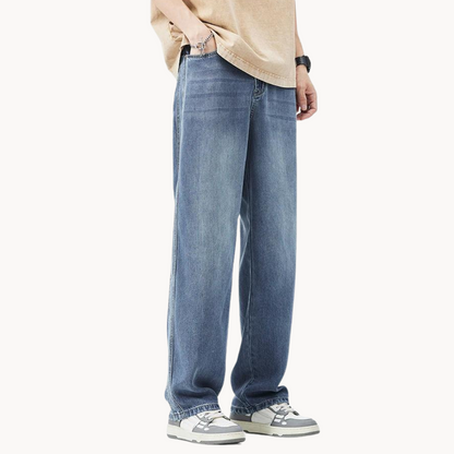 Women's Relaxed Straight Leg Summer Jeans