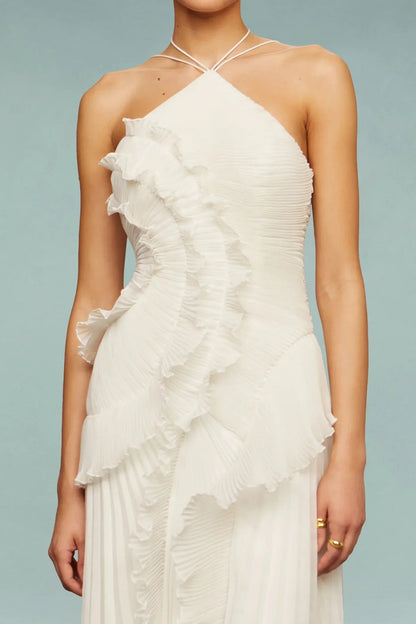 Women's Ruffle Maxi Dress