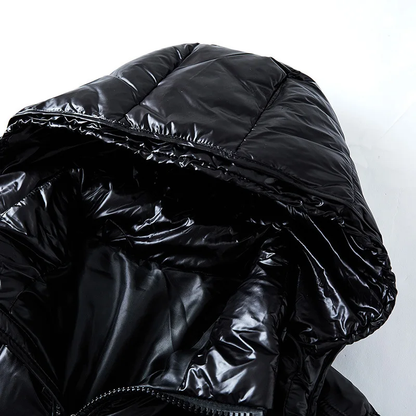Women's Shiny Puffer Jacket
