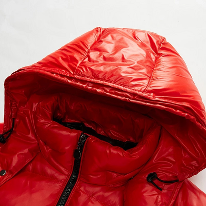 Women's Shiny Puffer Jacket