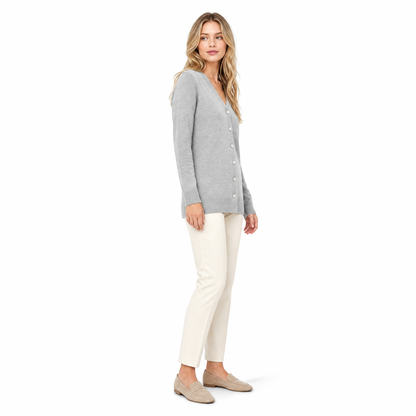 Women's Single-Breasted Knit Cardigan