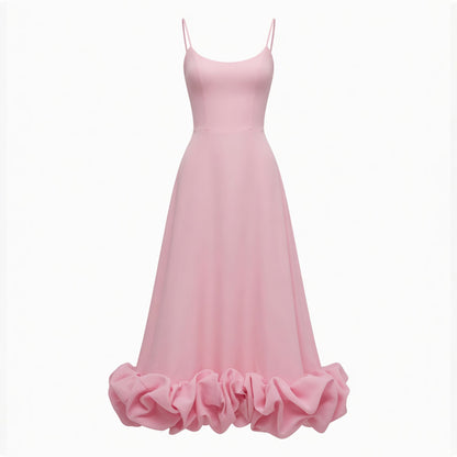Women's Sleeveless A-Line Midi Dress