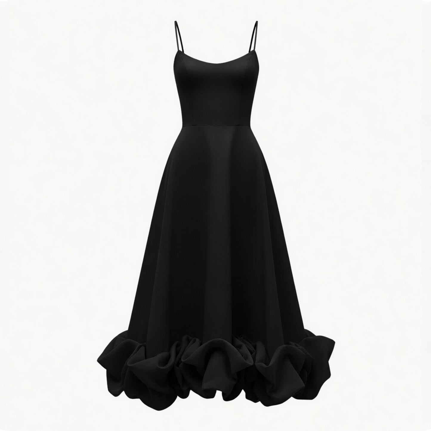 Women's Sleeveless A-Line Midi Dress