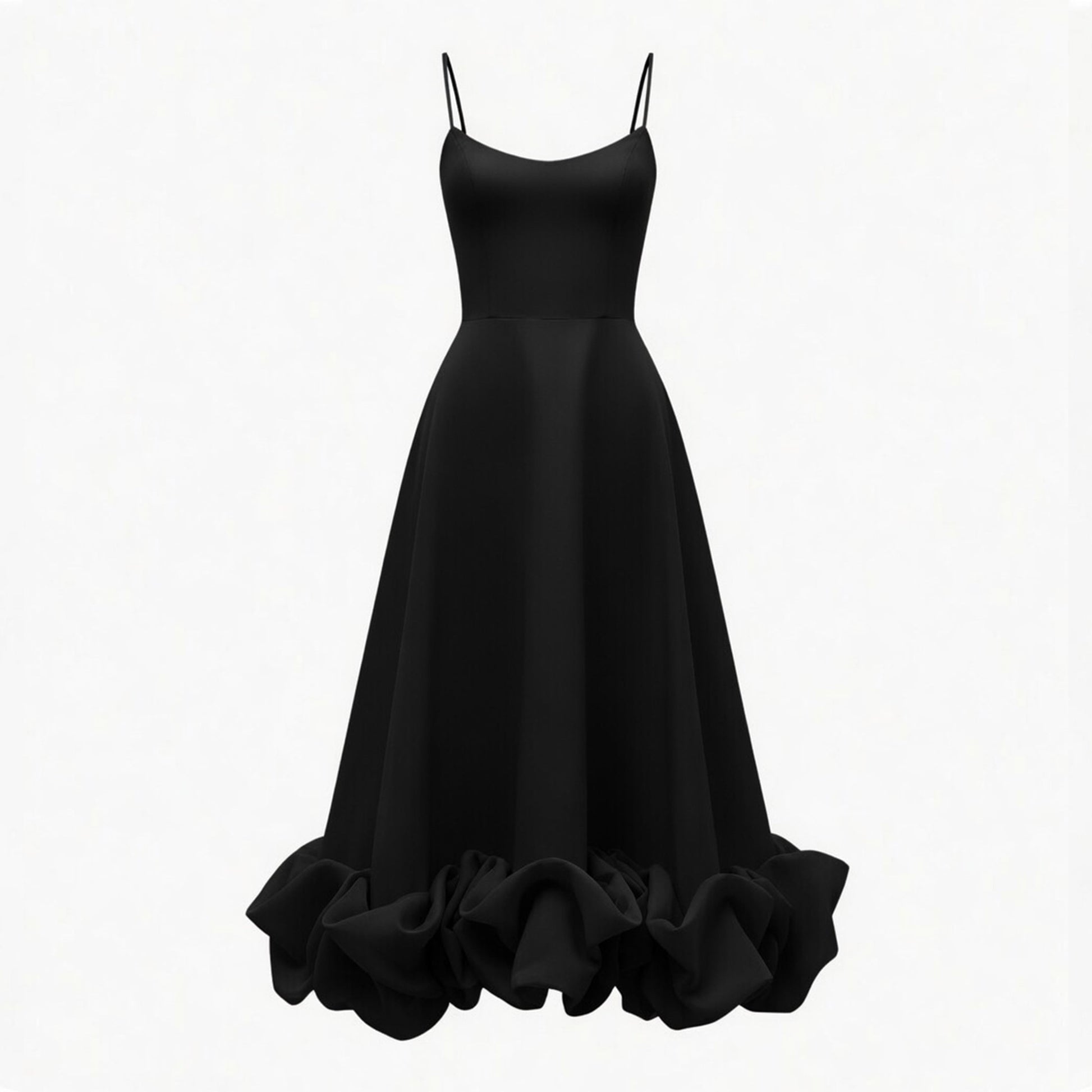 Women's Sleeveless A-Line Midi Dress