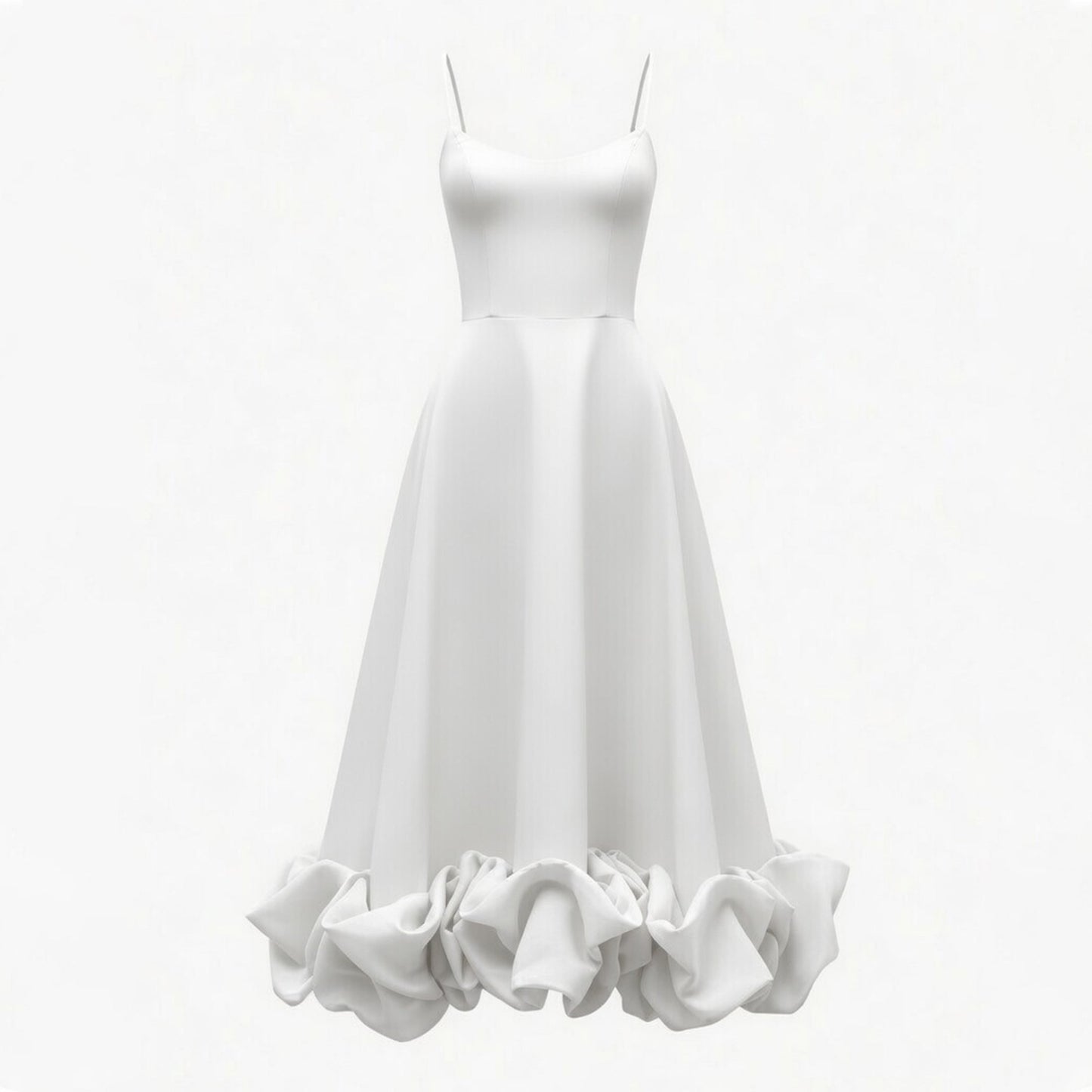 Women's Sleeveless A-Line Midi Dress