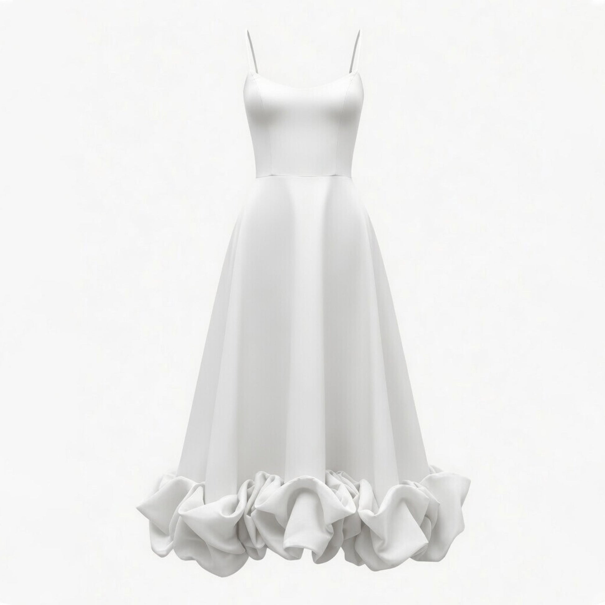Women's Sleeveless A-Line Midi Dress