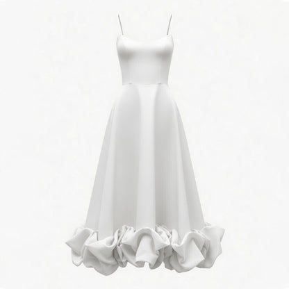 Women's Sleeveless A-Line Midi Dress