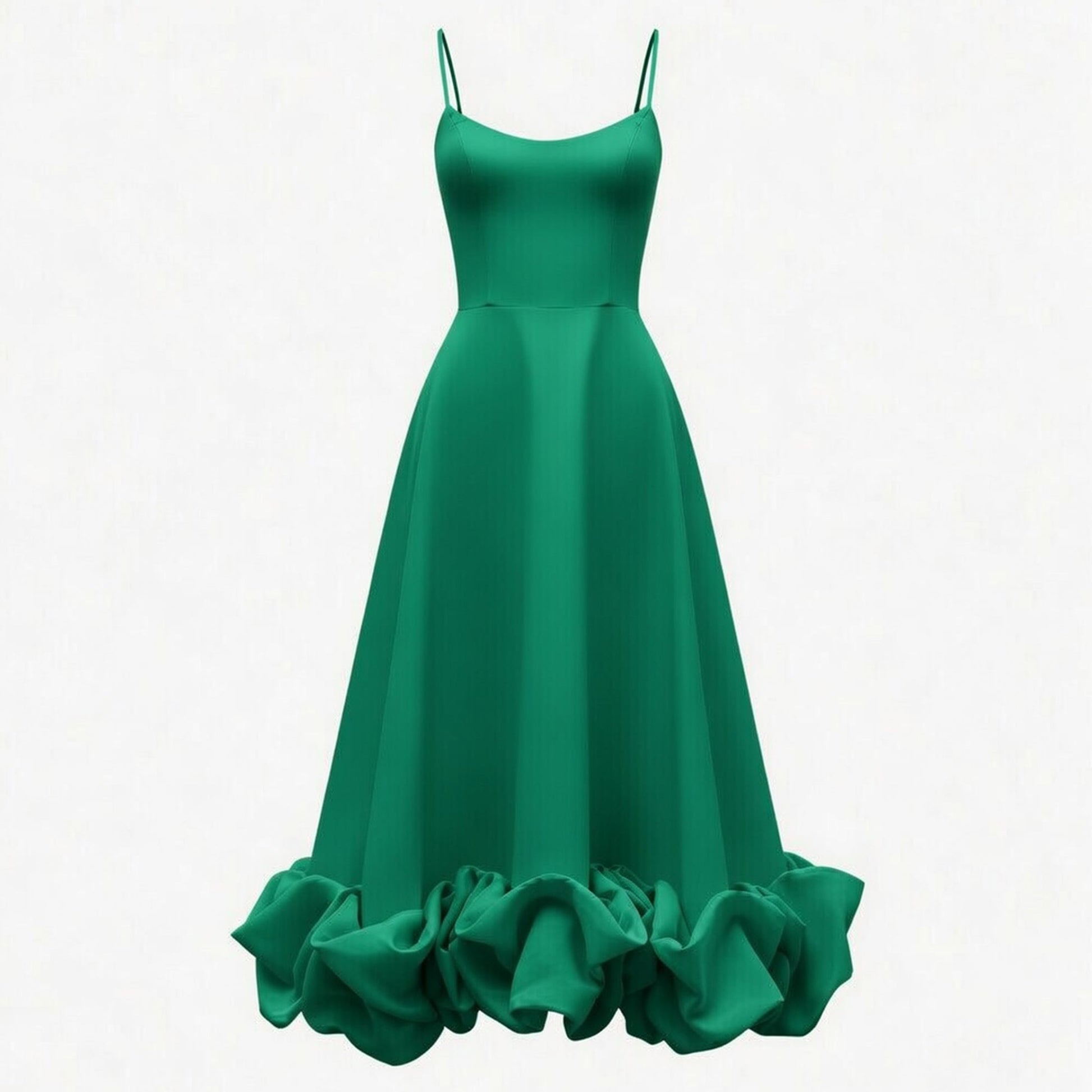 Women's Sleeveless A-Line Midi Dress