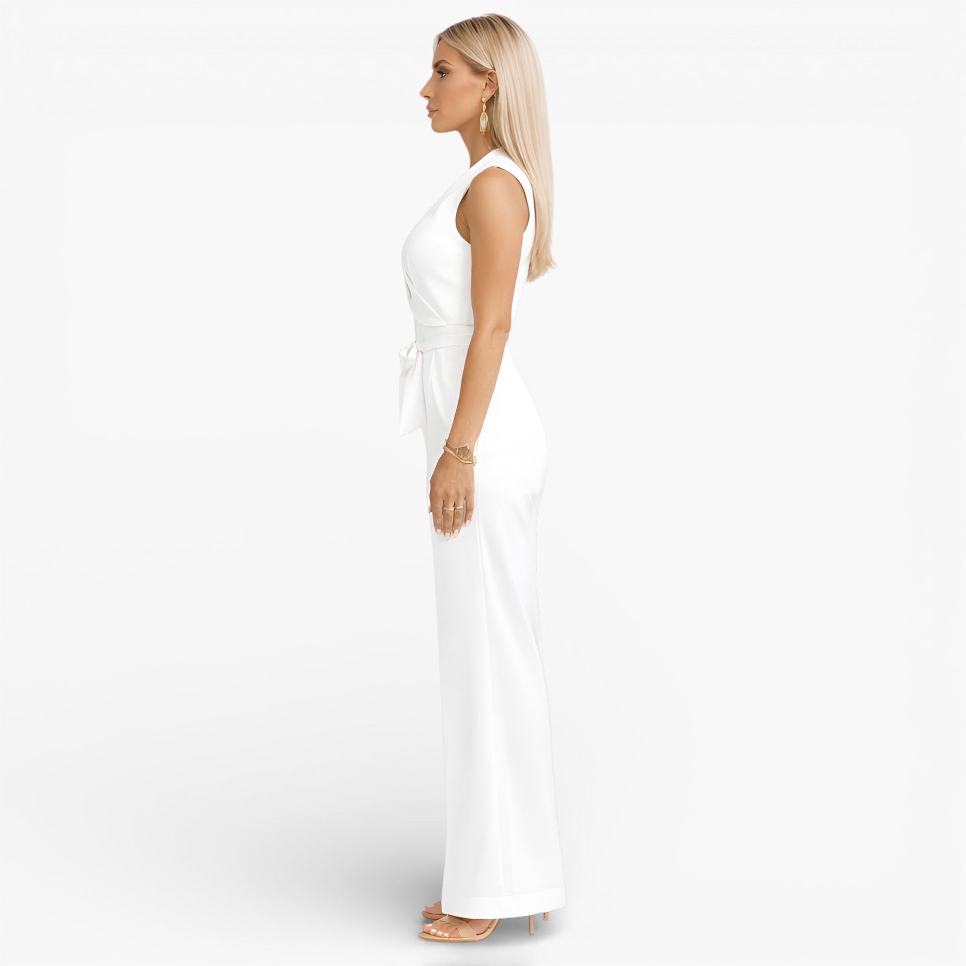 Women’s Sleeveless Classic Jumpsuit