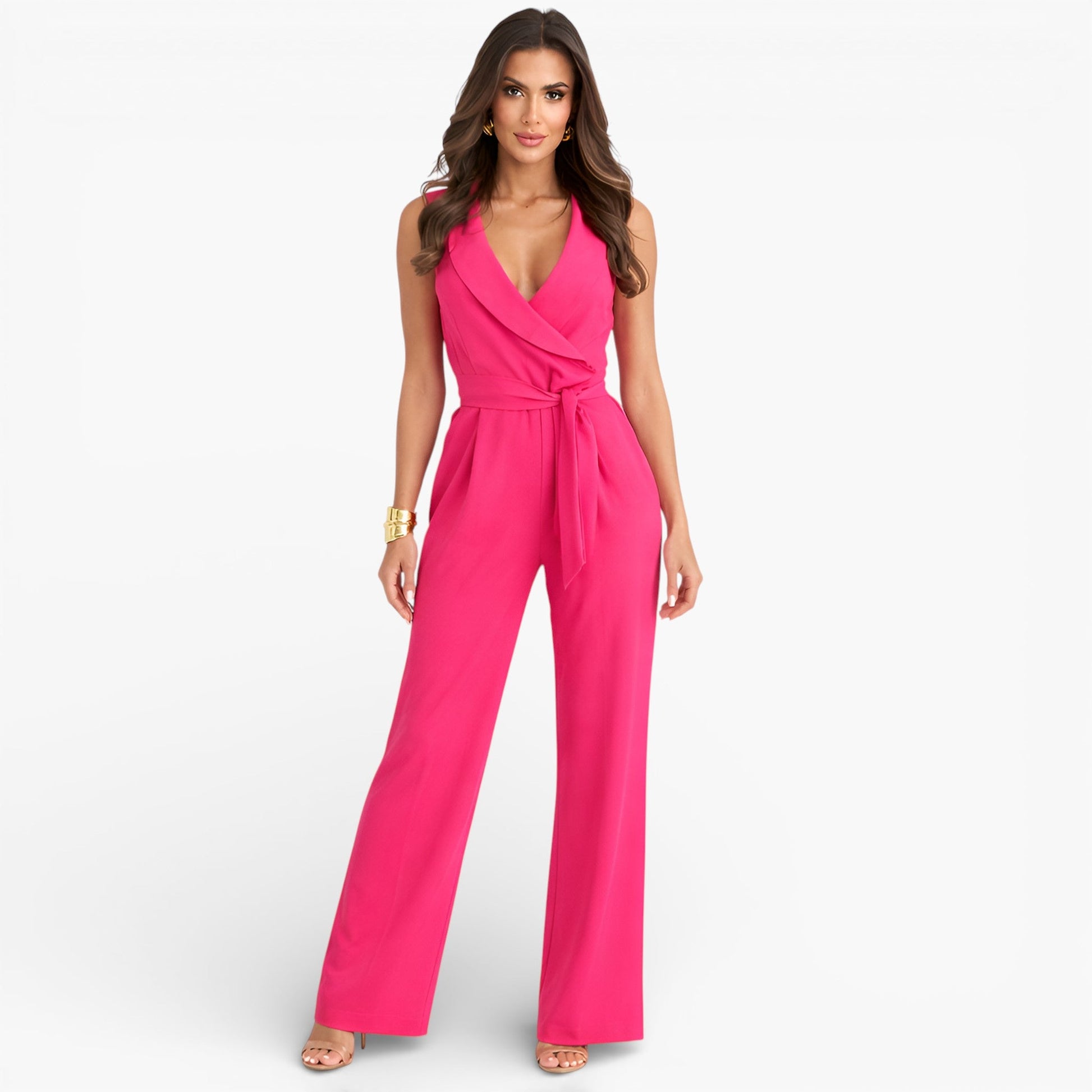 Women’s Sleeveless Classic Jumpsuit