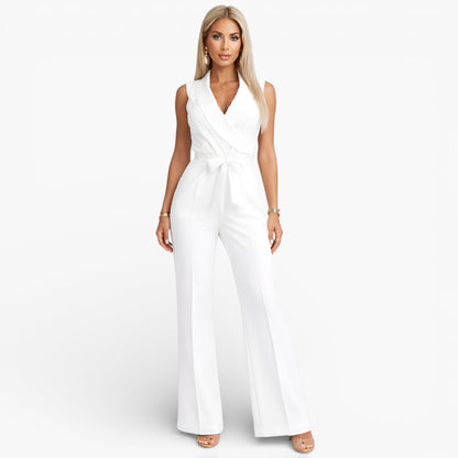 Women’s Sleeveless Classic Jumpsuit