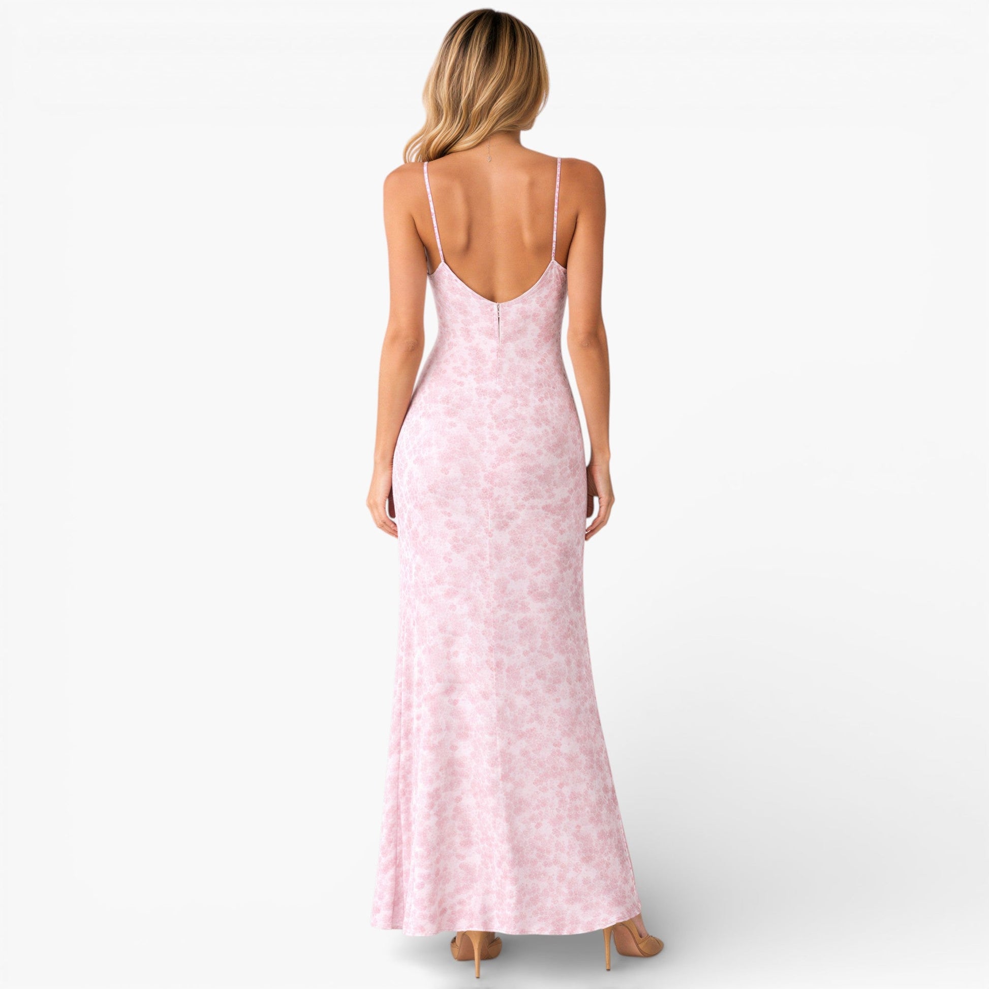 Women’s Sleeveless Floral Maxi Dress