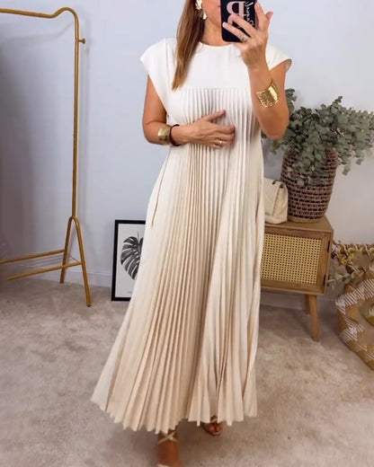 Women's Sleeveless Maxi Dress with Pockets