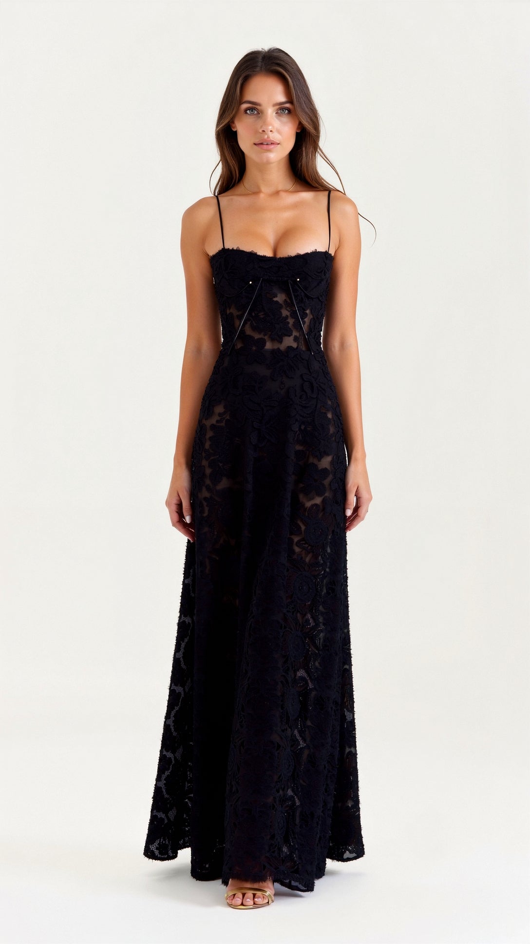 Women's Slip Maxi Dress for Wedding Guests