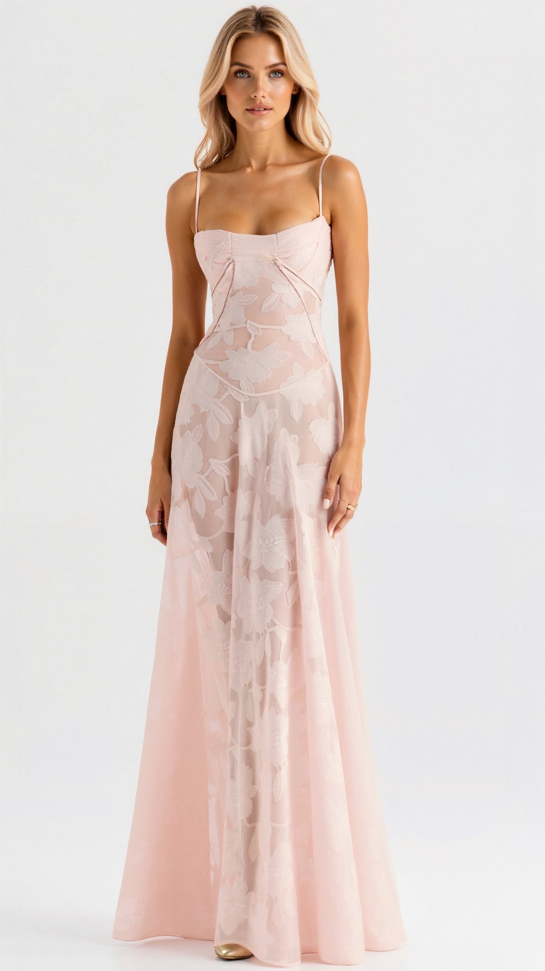Women's Slip Maxi Dress for Wedding Guests