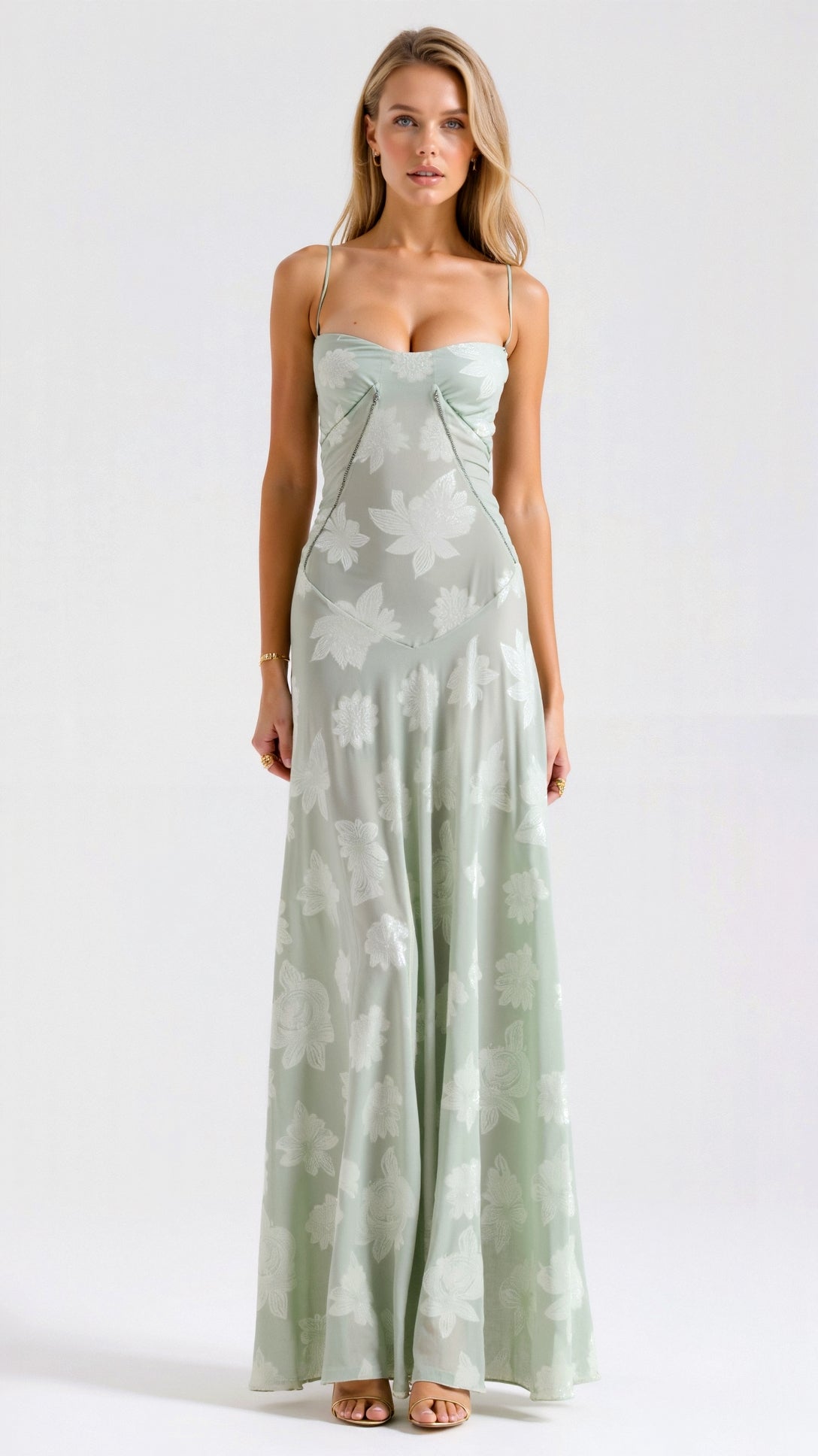 Women's Slip Maxi Dress for Wedding Guests