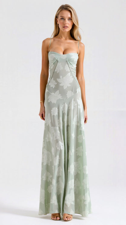 Women's Slip Maxi Dress for Wedding Guests