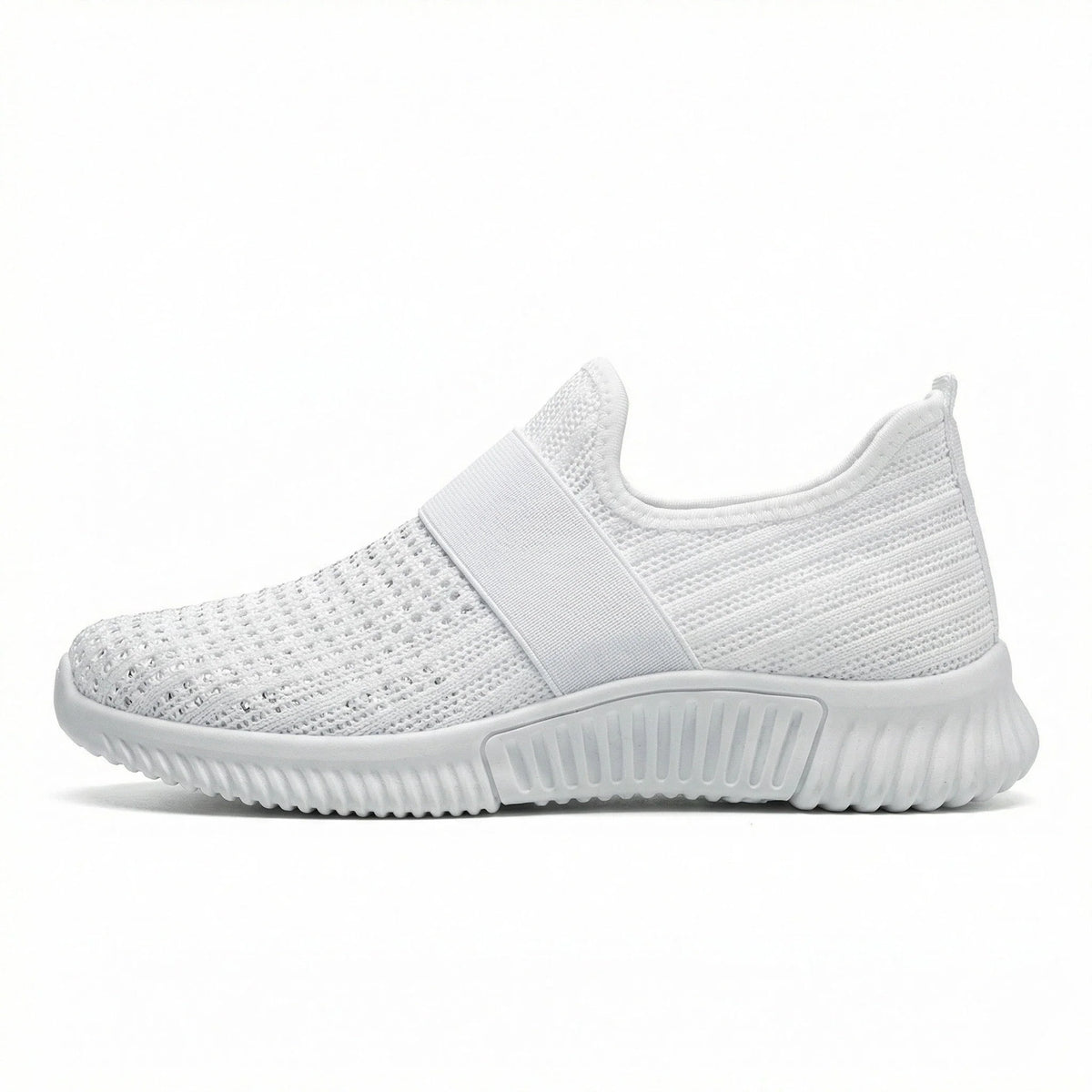 Women's Slip-On Sneakers with Adjustable Closure