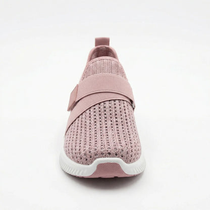 Women's Slip-On Sneakers with Adjustable Closure
