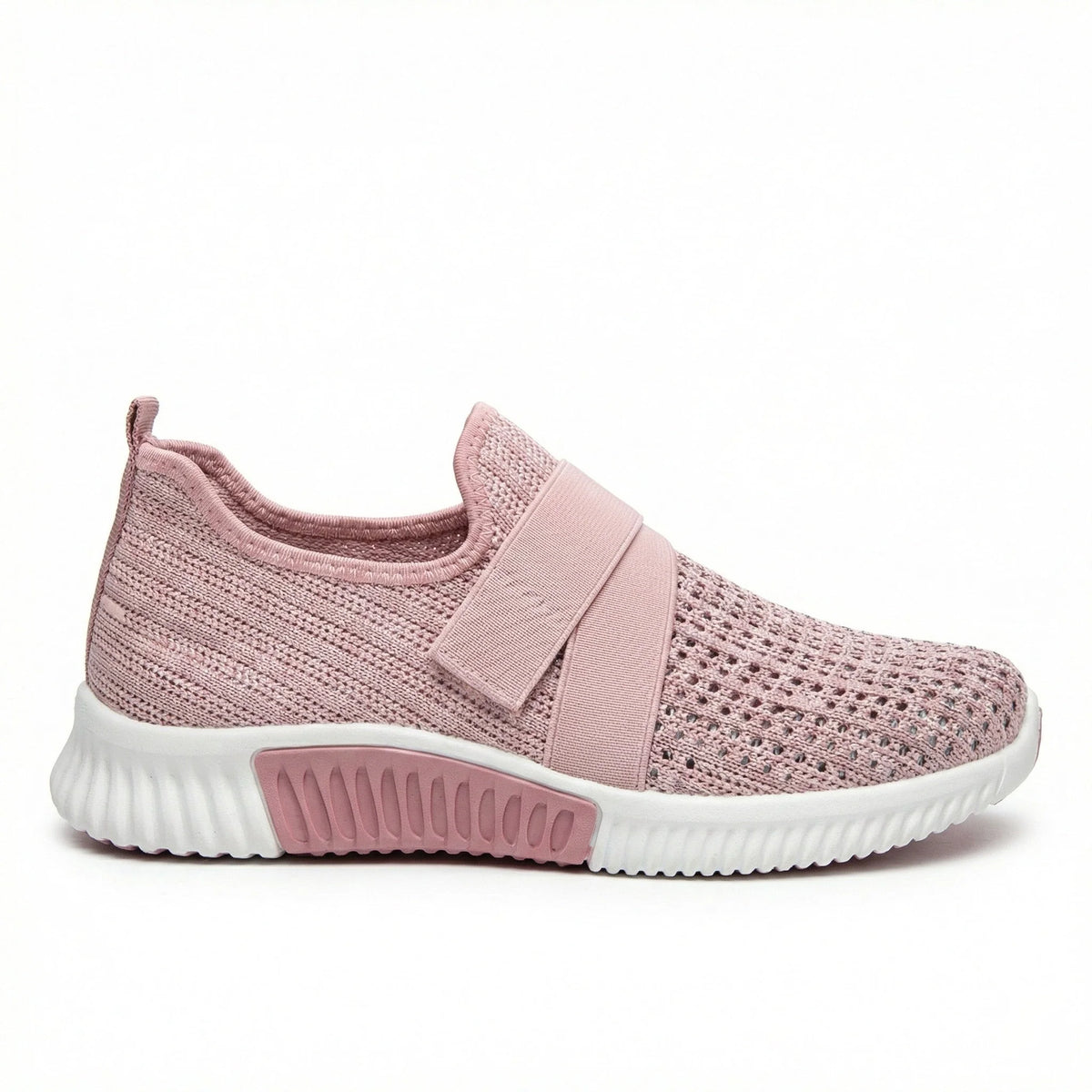 Women's Slip-On Sneakers with Adjustable Closure