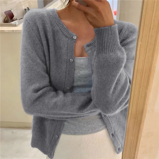 Women's Soft Knit Button Front Cardigan