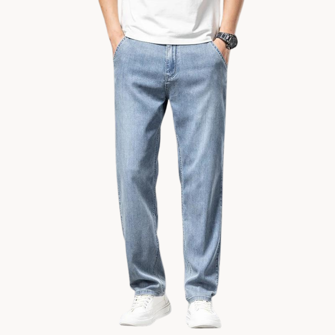 Women's Straight Leg Jeans for Summer Casual Wear