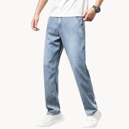 Women's Straight Leg Jeans for Summer Casual Wear