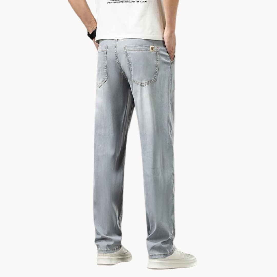 Women's Straight Leg Jeans for Summer Casual Wear