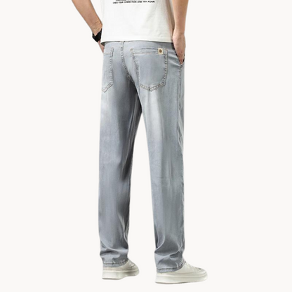 Women's Straight Leg Jeans for Summer Casual Wear