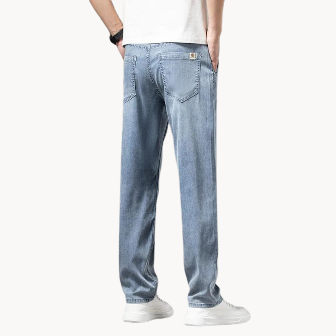 Women's Straight Leg Jeans for Summer Casual Wear
