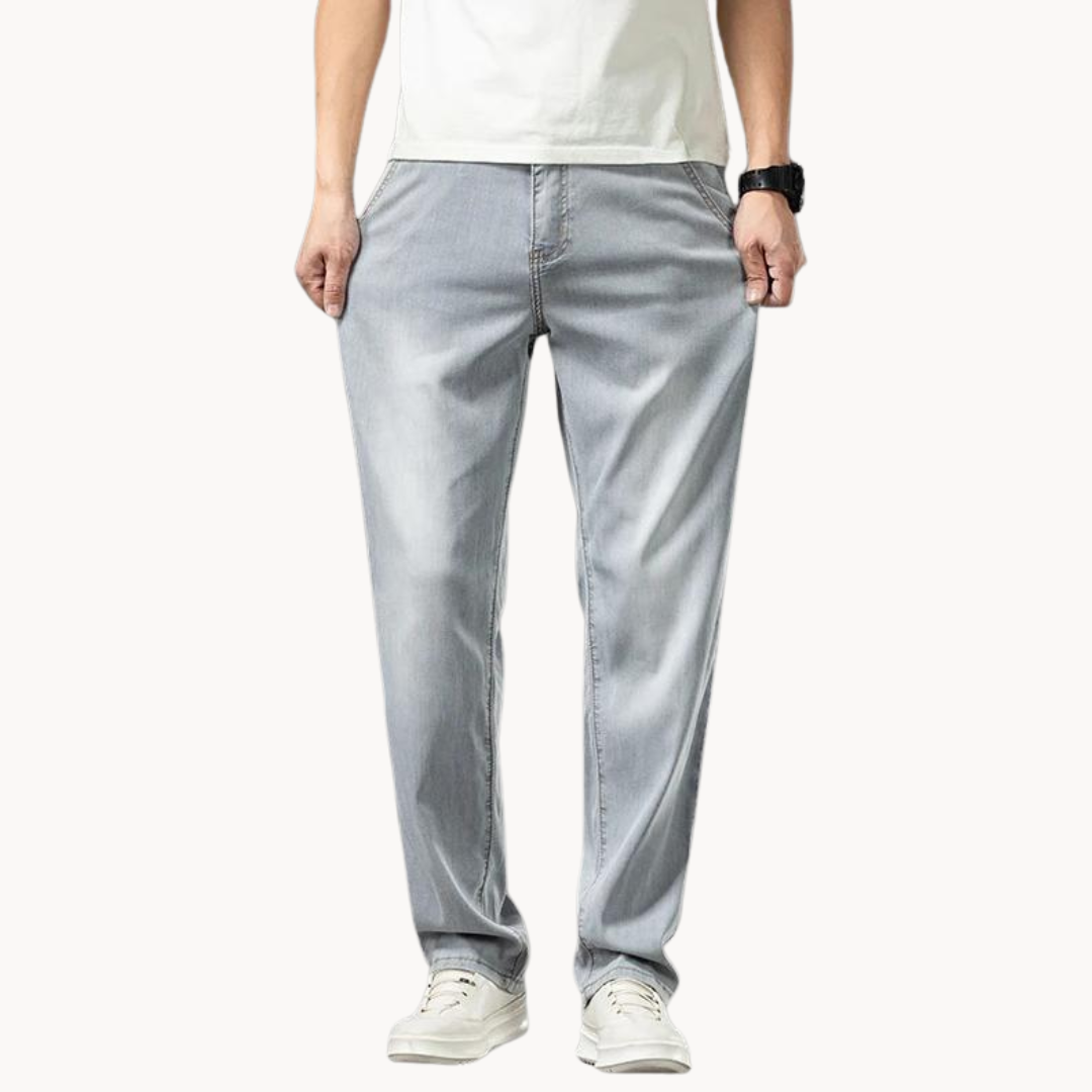 Women's Straight Leg Jeans for Summer Casual Wear