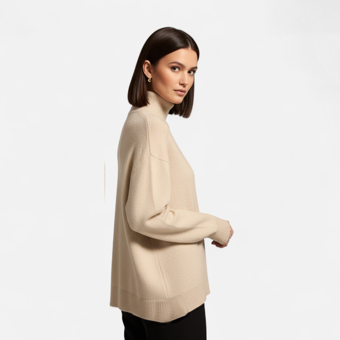 Women's Stylish Turtleneck Sweater