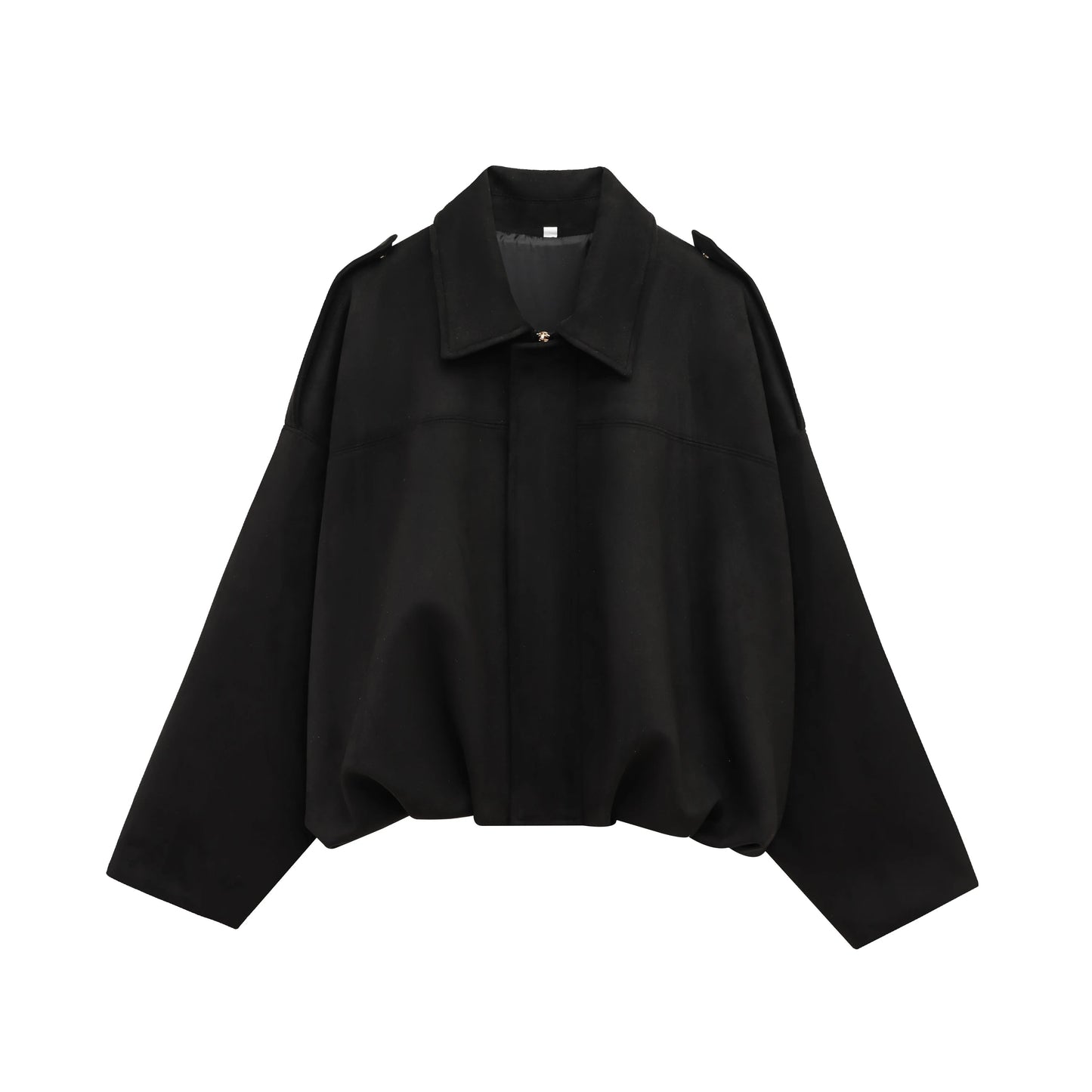 Women's Suede Bomber Jacket for Casual Wear
