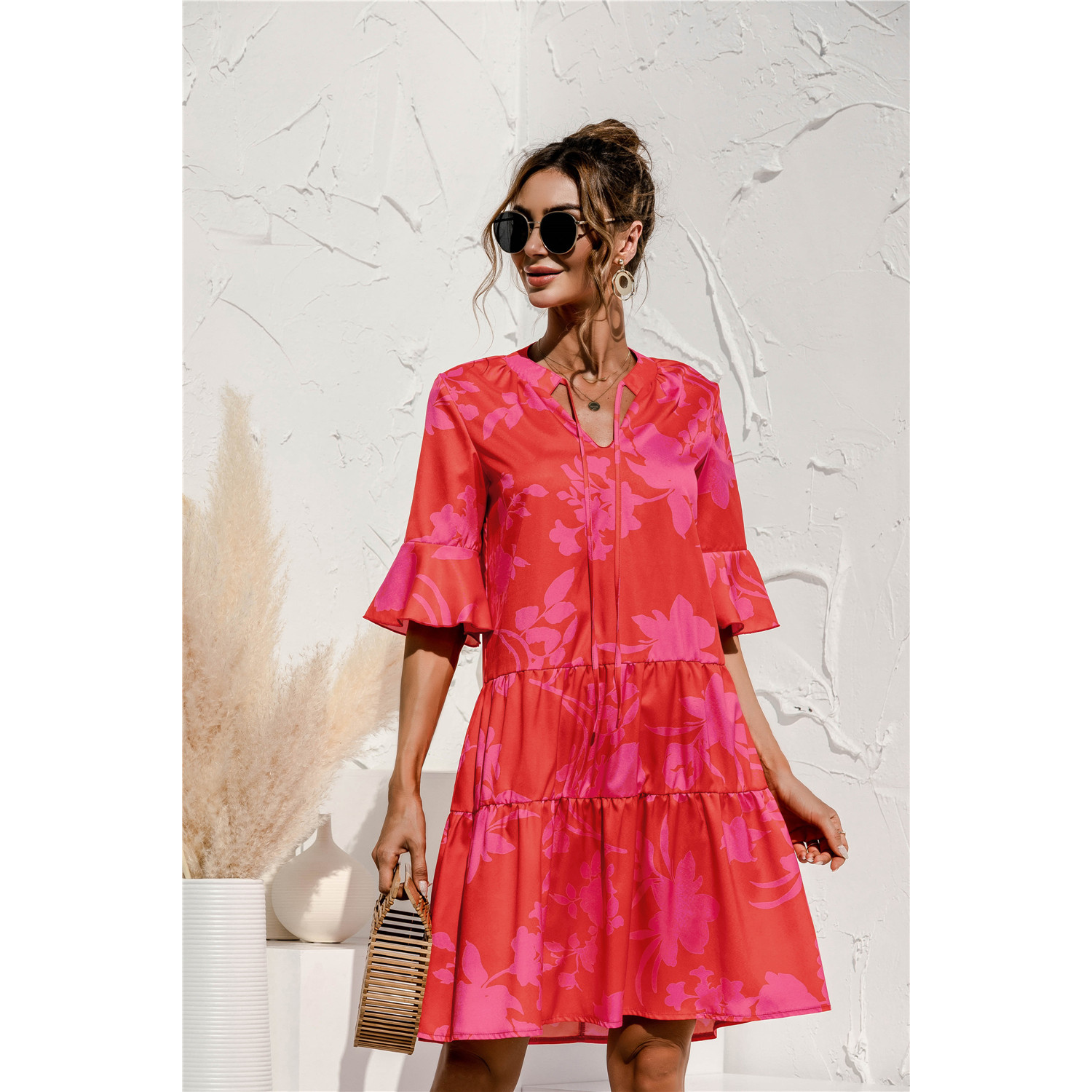 Women's Summer Style Mini Dress