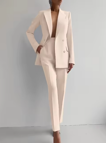 Women's Tailored Blazer and Pants Set