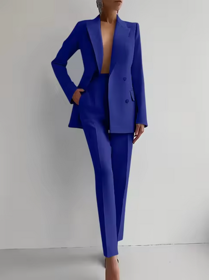 Women's Tailored Blazer and Pants Set